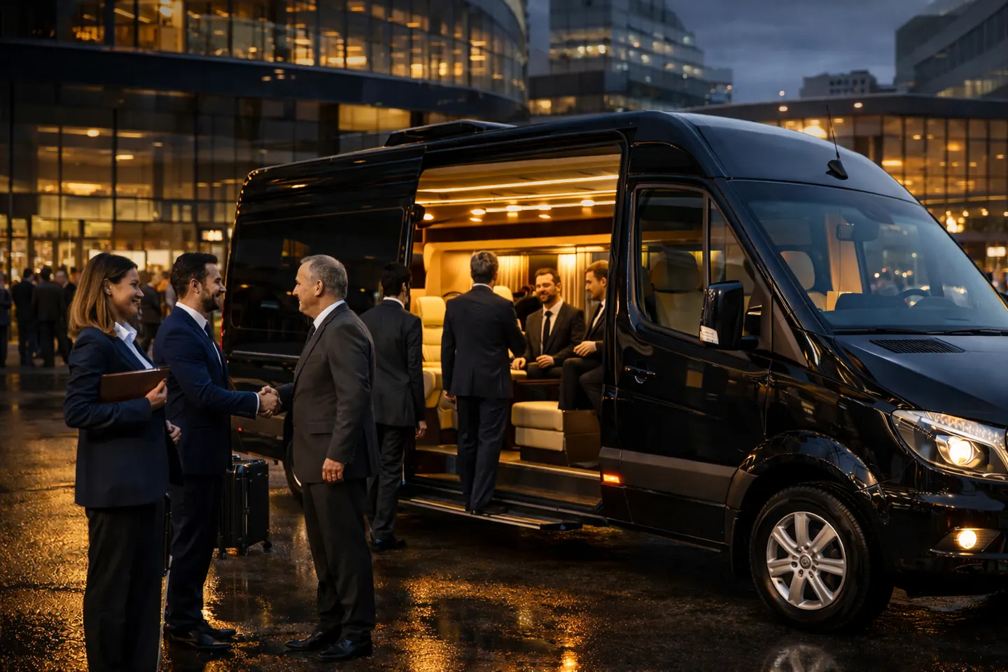 Mercedes Sprinter VIP kurumsal senaryolar