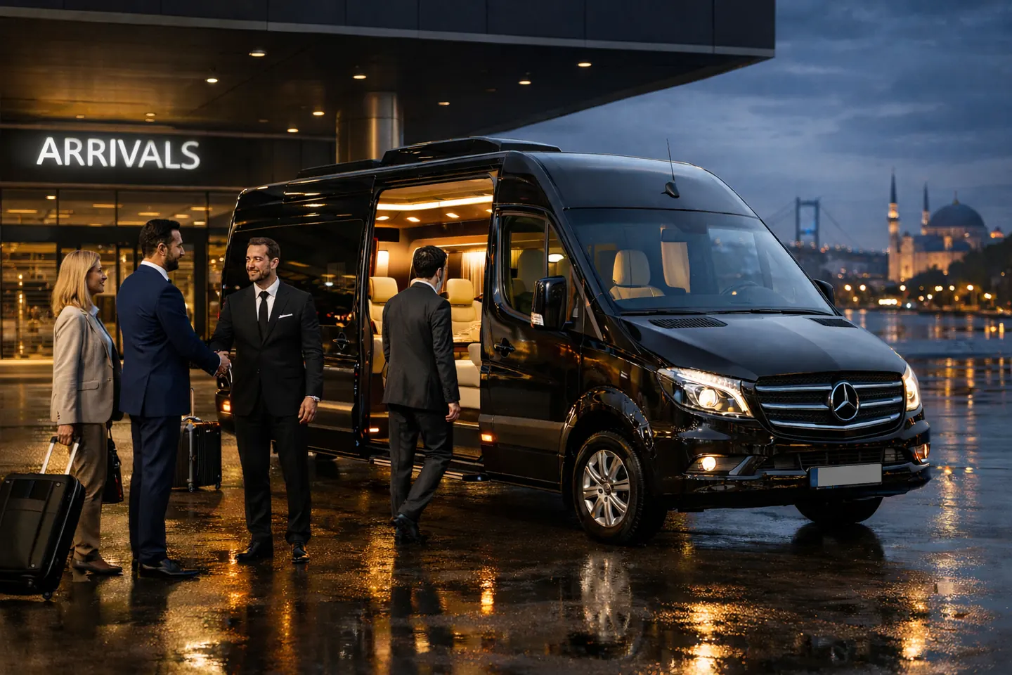 Mercedes Sprinter VIP operasyon detayı